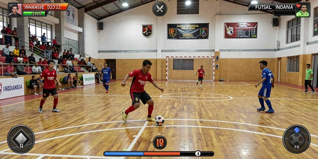 Menampilkan karakter utama saat menjalani misi.