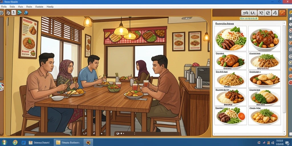 Tampilan grafis yang menakjubkan dan penuh warna.