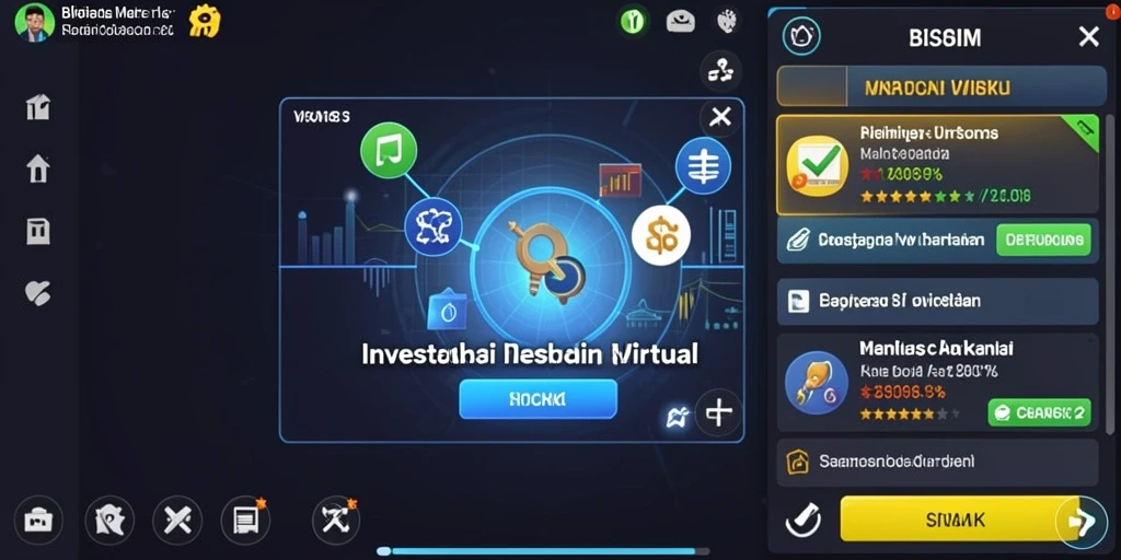 Screenshot menampilkan grafis permainan yang memukau.