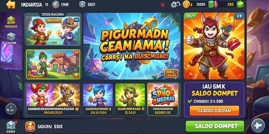 Screenshot menampilkan karakter utama CW8888 yang siap bertarung.