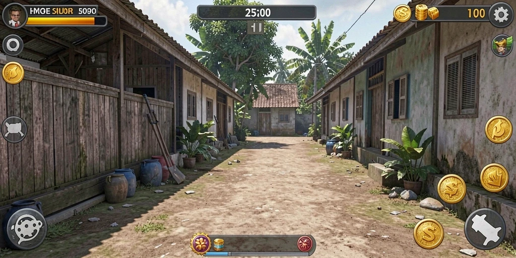 Gambaran awal dari gameplay yang menarik.