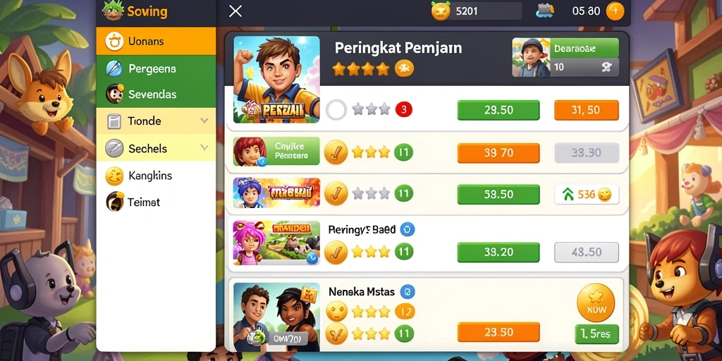 Tampilan grafis yang menawan dan detail karakternya.