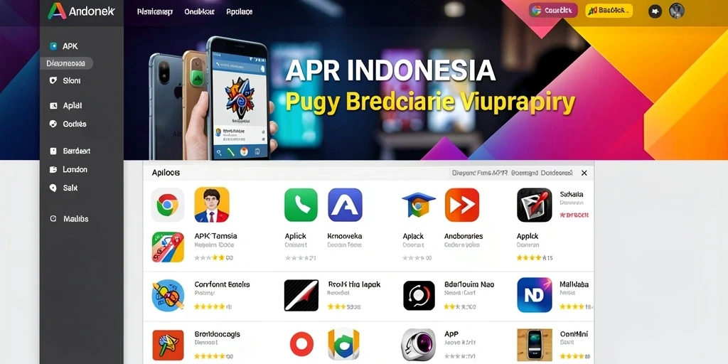 Tampilan awal yang menarik dan mudah dipahami.