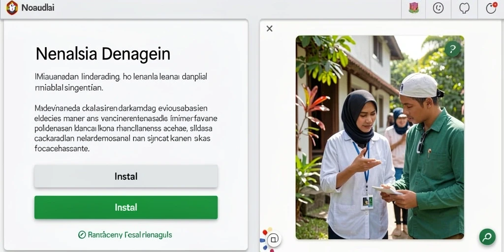 Tampilan antarmuka yang user-friendly.
